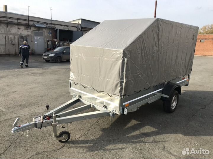 Прицеп Экспедиция 3,40х1,35 с тентом