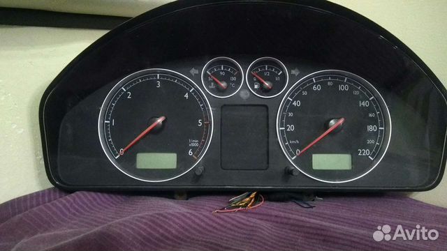Приборная панель vw sharan