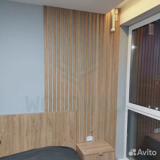 Интеръерные рейки баффели для стен
