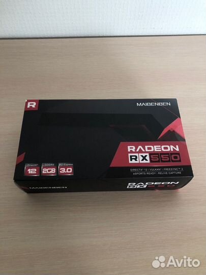 Видеокарта maibenben Radeon RX550