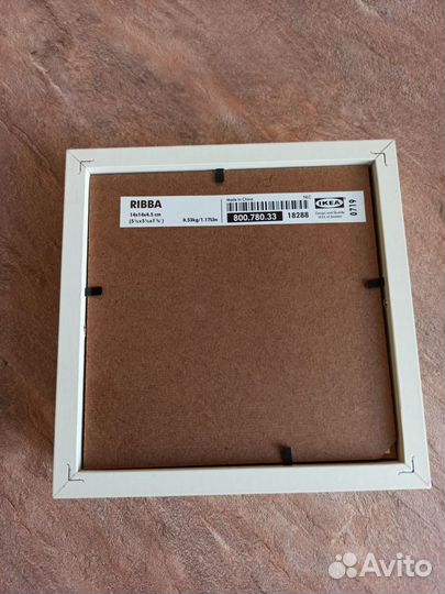 Панно ракушки, краб в объёмной раме под стеклом