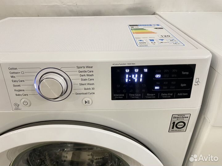 Стиральная машина LG direct drive 2022 года
