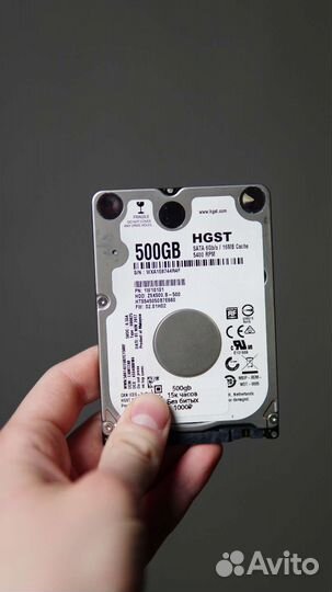 Жёсткий диск для ноутбука 500гб, 1тб