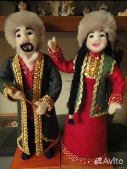 Авторские валяные куклы