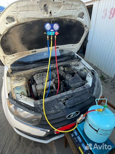 Заправка автокондиционеров