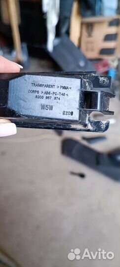 Плафон задний renault sandero 2