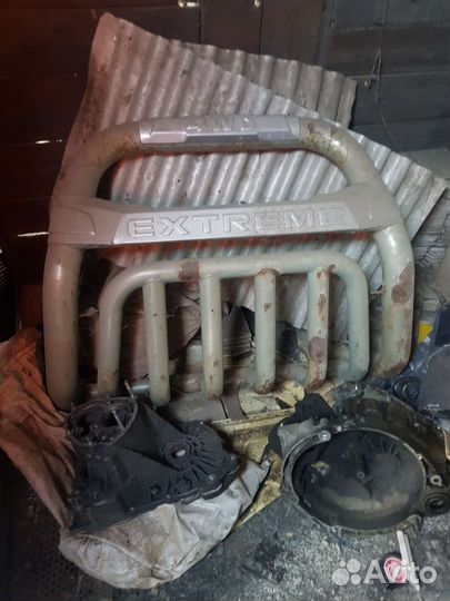 Кенгурятник на chevrolet ниву