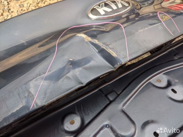 Крышка багажника Kia Ceed 3 Киа Сид 3 CD 2018
