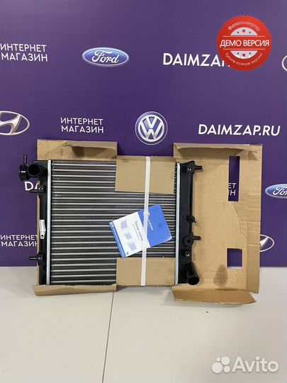 Радиатор охлаждения MT Hyundai accent