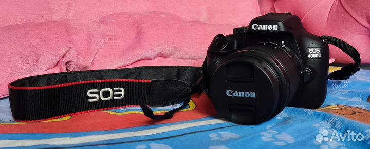 Зеркальный фотоаппарат canon eos 4000D