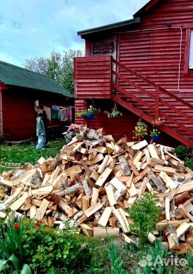 Дрова в укладку любого объема Ольховые в Ленобласт