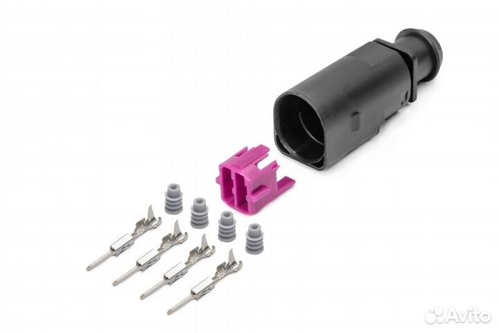 Разъем 4b0973812 4-х контактный датчика износа тор