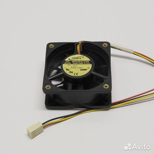Вентилятор 12В 0.14A 58*25 3pin adda AD0612MB-A72G
