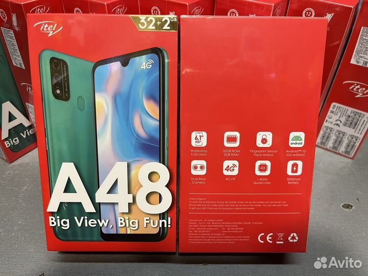 Itel A48 2/32gb новый