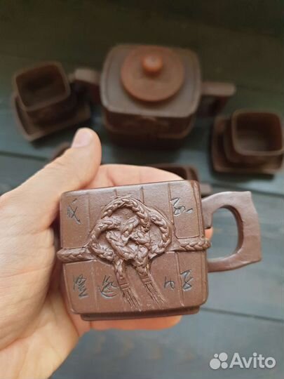 Китайский чайный сервиз из исинской глины