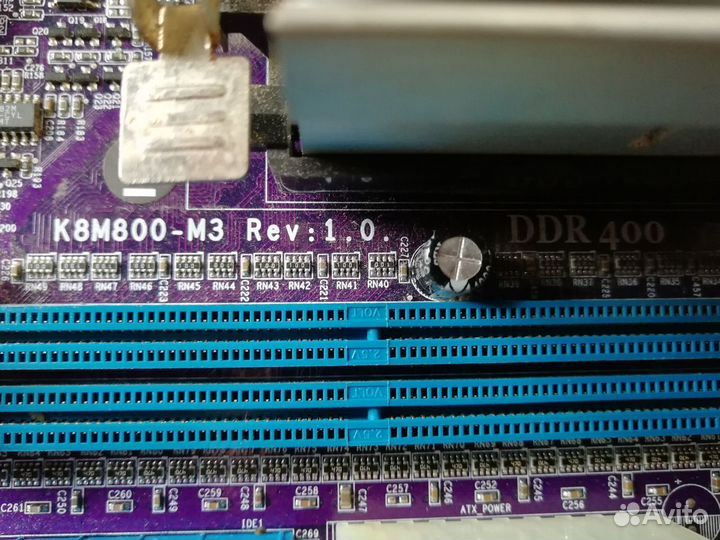 Материнская плата lv800e k8m800m3