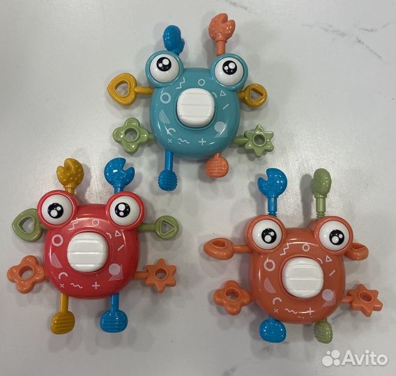 Игрушка развивающая грызунок Крабик