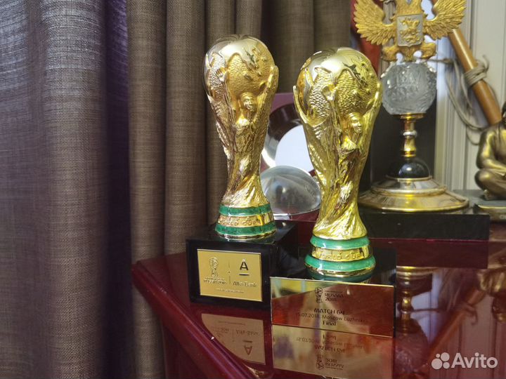 Эксклюзивный кубок fifa 2018 от Альфа банка
