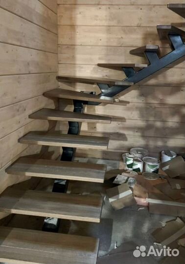 Металлокаркас для лестницы 