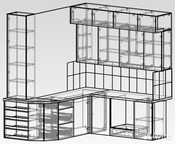 Конструктор Базис Мебельщик, проектирование мебели