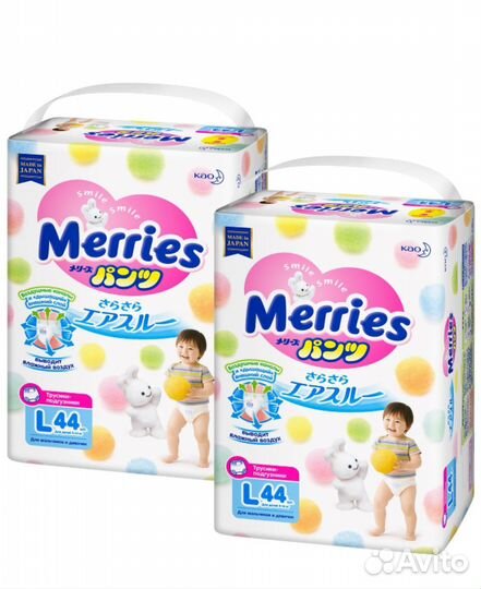 Подгузники и трусики Merries
