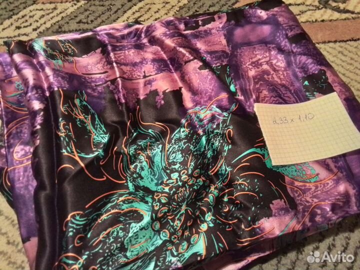 Ткань натуральный шелк много расцветок