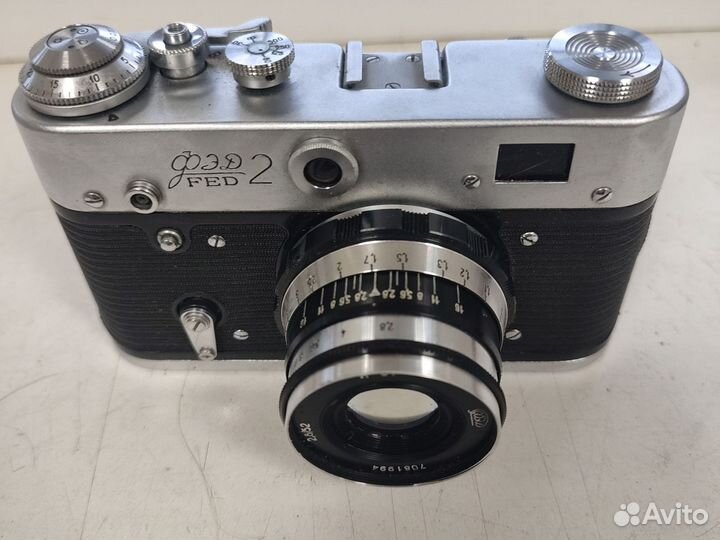Плёночный фотоаппарат фэд-2