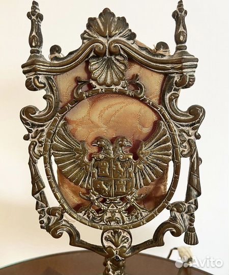 Старинный настольный торшер