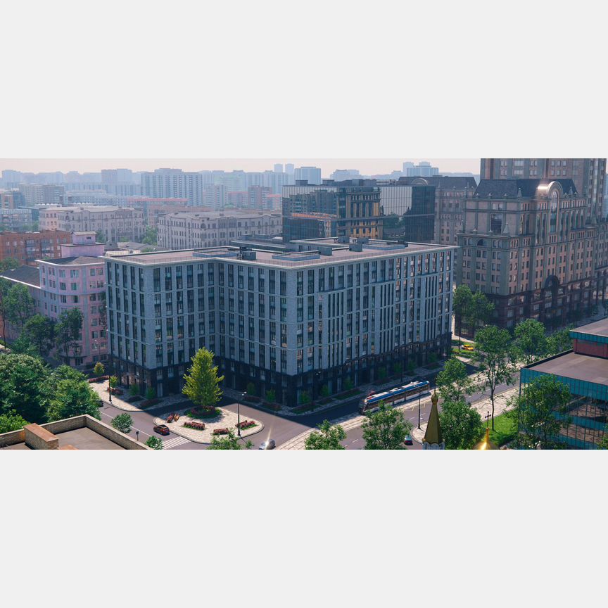 Апартаменты-студия, 48,3 м², 10/10 эт.