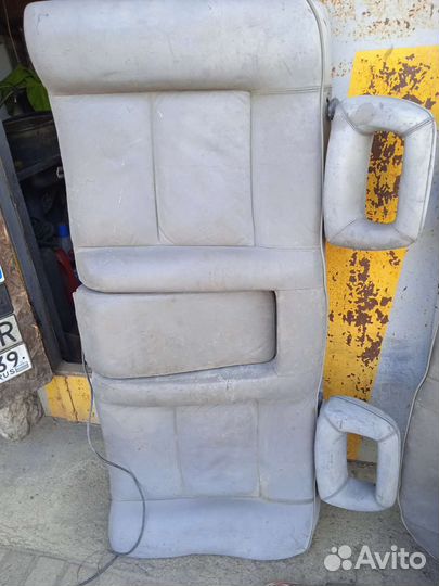 Сиденья салон кожа электро а 100