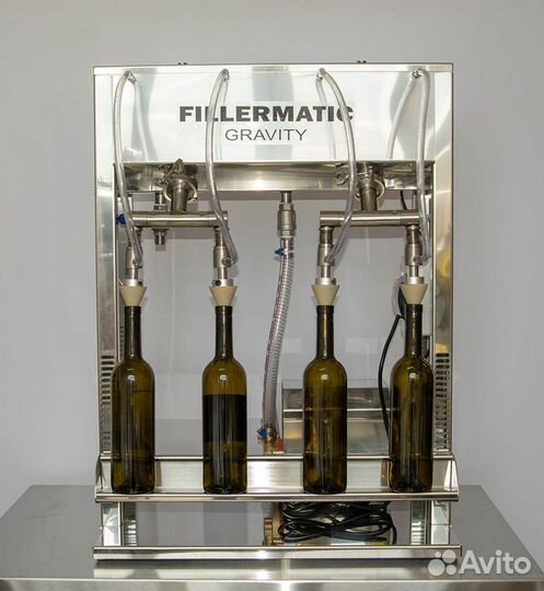 Аппарат точного розлива в бутылки от 0,2 до 2 л