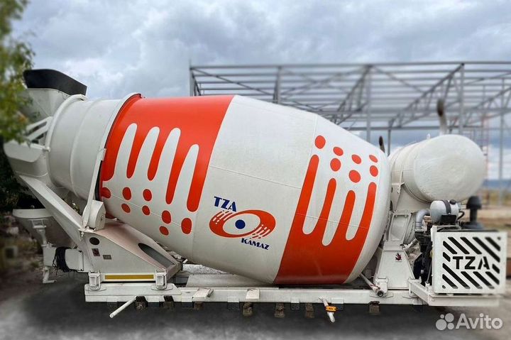 Установка миксера 6, 7 кубов