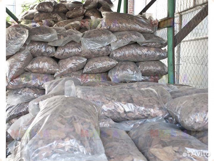 Кора сосны мульча