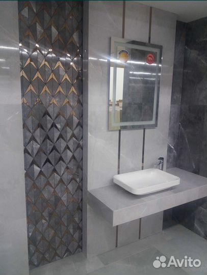 Ремонт ванных комнат, санузлов под ключ