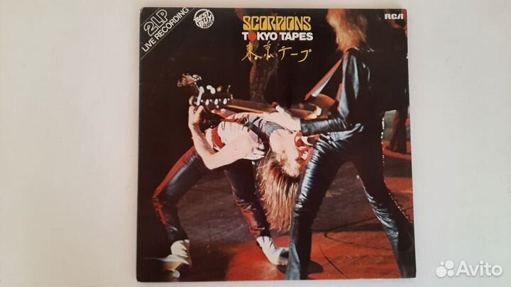 Виниловые пластинки 2LP Scorpions Tokyo tapes
