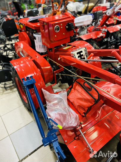 Диз мотоблок 15лс(водяное охлаждение)