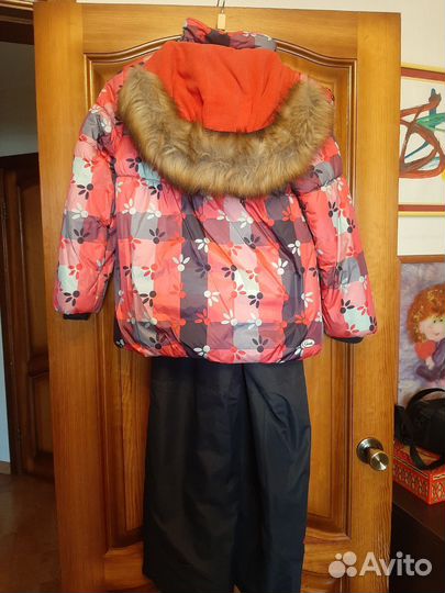 Костюм зимний для девочки 140 см 10 лет