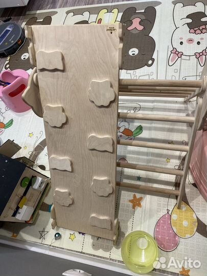 Треугольник пиклер + горка -скалодром