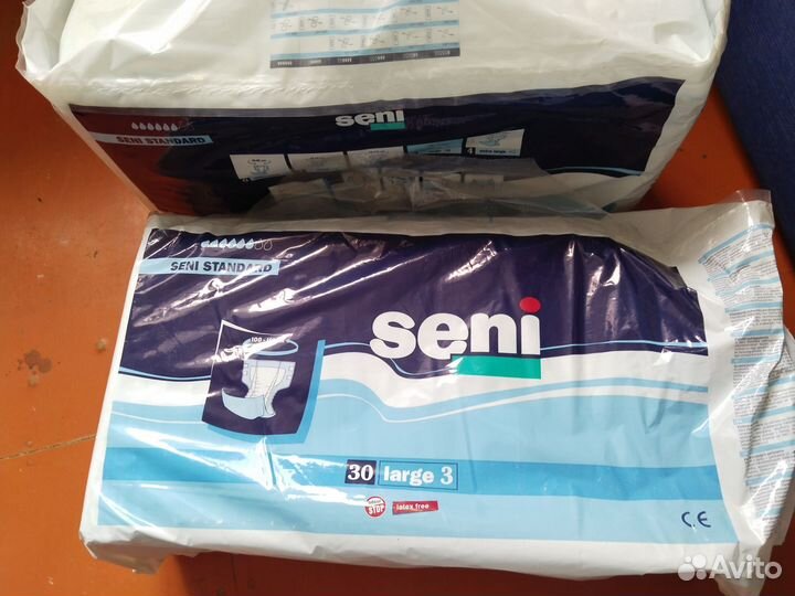 Памперсы для взрослых seni 3
