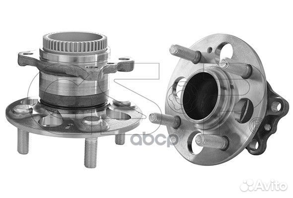 Подшипник-ступица зад hyundai solaris 10-17/K