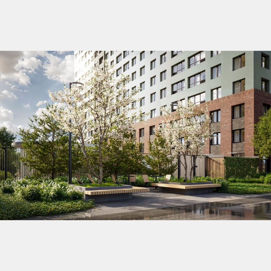 1-к. квартира, 33,4 м², 14/17 эт.