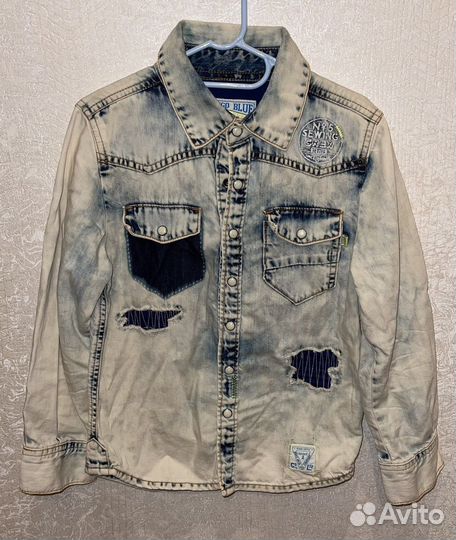 Рубашка джинсовая