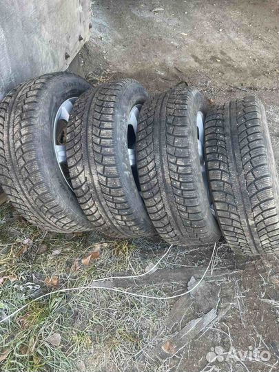 Колеса в сборе r16 зимние