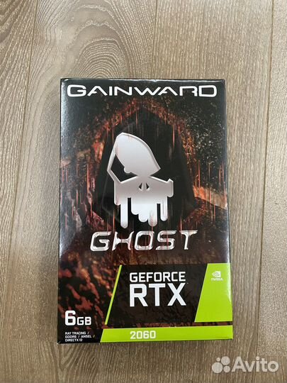Продам видеокарту Gainward rtx 2060 ghost