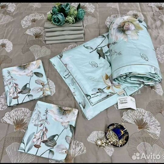 Постельное бельё с одеялом Семейный Blumarine