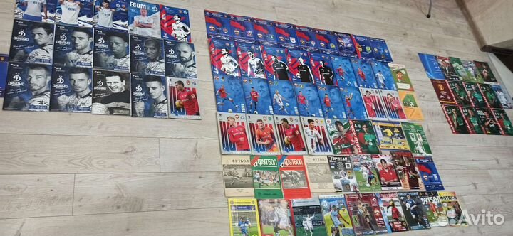 Футбольные программы клубов из Москвы