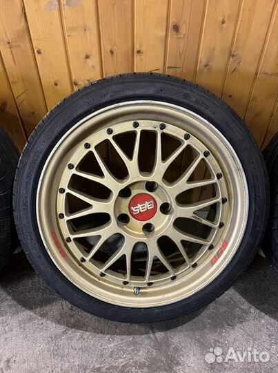 Bbs lm f1 r18 8j et40 5x114,3 оригинал + triangle