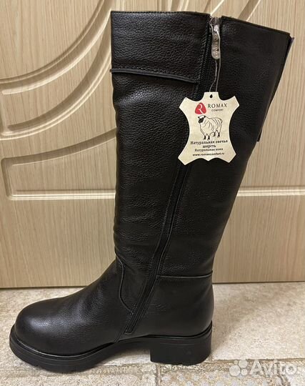 Сапоги женские натуральная кожа 38 размер