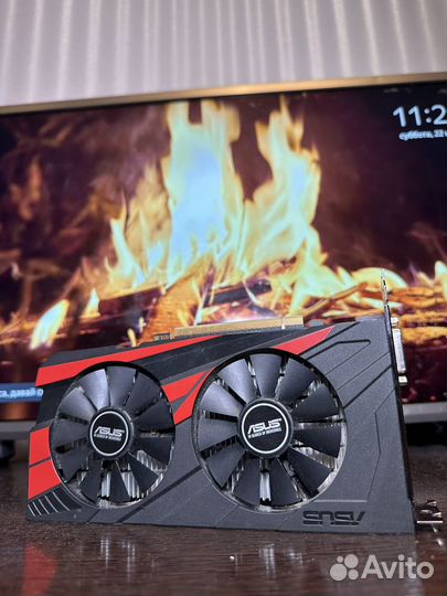 Видеокарта gtx 1050 ti 4gb asus