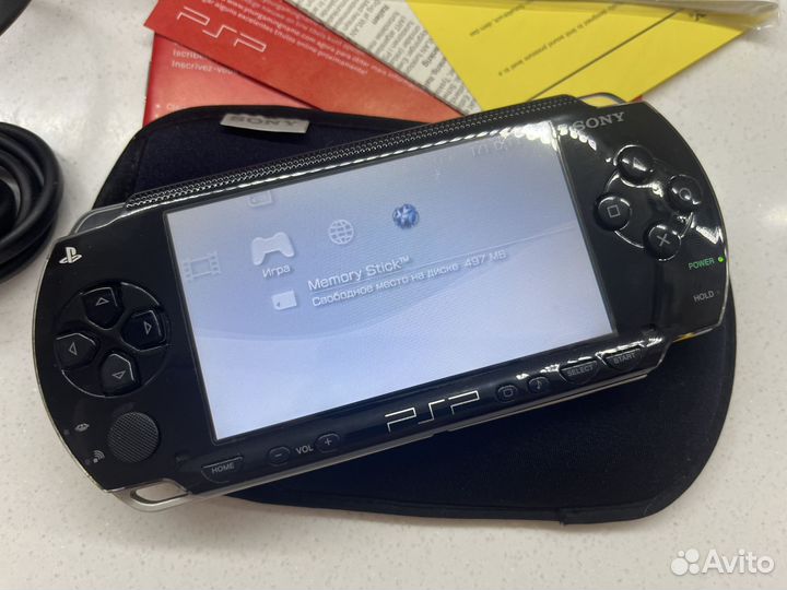 Sony PSP 1008 Fat комплект 90игр